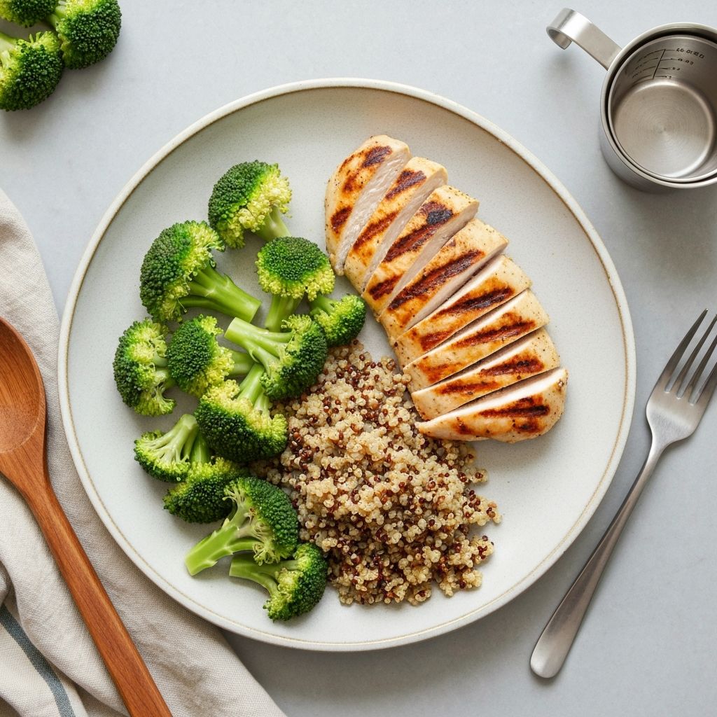 Ausgewogene Mahlzeit